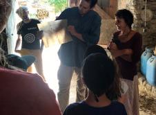 Yvan Rochette, Rachèle Douville, Lucie Delmas, Alexandre Sivet, Claire Delsol, Alain Barret, Nicole Chevrier, Eva Frison Barret, Emilie Delmas, Patrice Rey, Agathe Garonnaire, Sandrine Gagne, Philippe Temey, Alain Chautard, Club histoire du Monastier