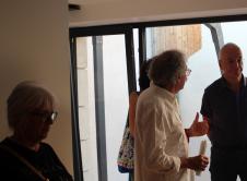 Inauguration d'Aponia, lieu d'art contemporain au Monastier sur Gazeille (Photo Fabien Bourbon)